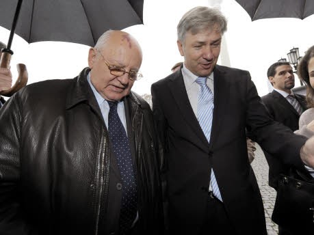 Michail Gorbatschow, Klaus Wowereit, dpa