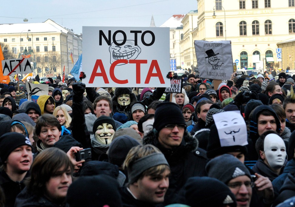 Anti-Acta-Demo in München