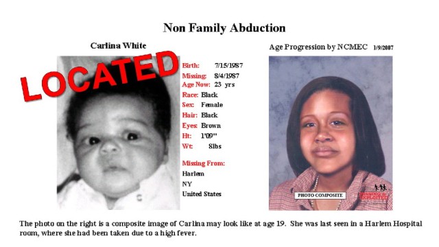 Woman who snatched Carlina White 1987 pleads guilty to kidnapping