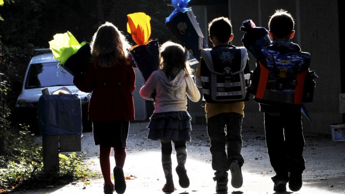 Schulanfang: Am Dienstag machen sich 12 127 Mädchen und Buben in München erstmals auf den Weg zur Schule.