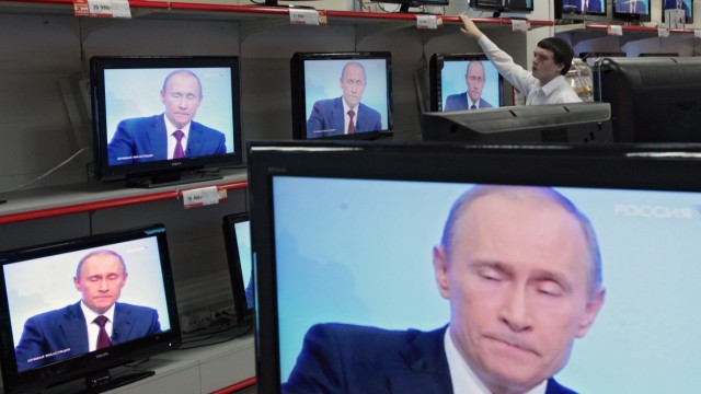 Putin auf allen Kanälen