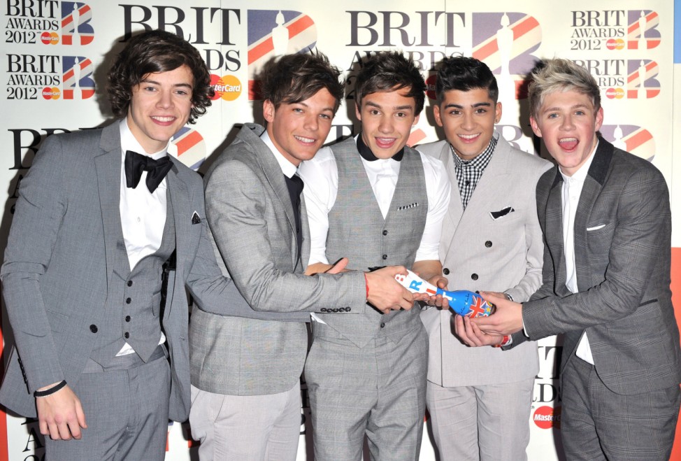 The BRIT Awards 2012 - press room