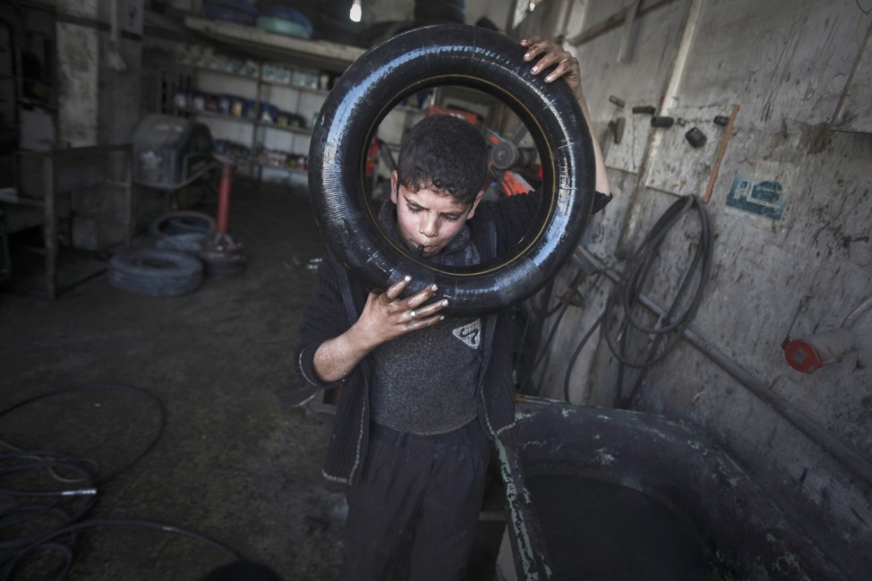 Gaza child labour