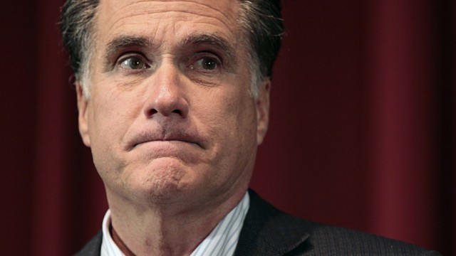 Republican presidential candidate Mitt Romney in Michigan
