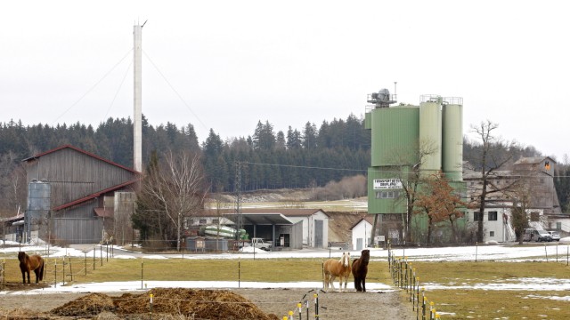 Sorge um die Umwelt: Im Eglinger Ortsteil Feldkirchen soll die Trocknungsanlage künftig mit Braunkohlestaub befeuert werden.