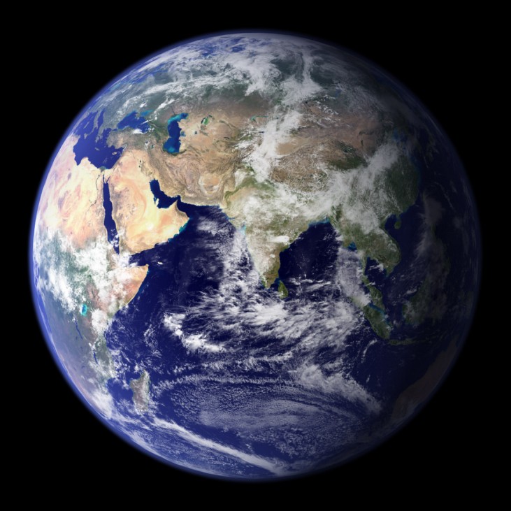 Klimadialog eröffnet - Planet Erde aus dem Weltall