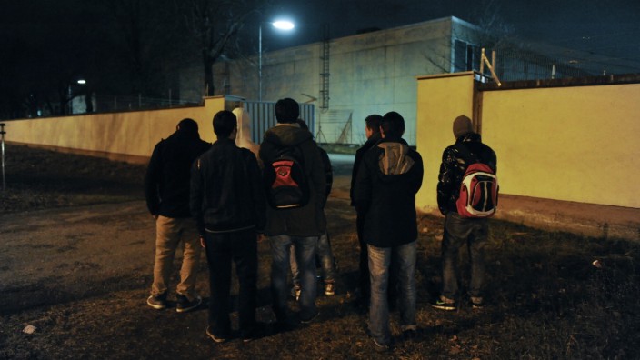 Jugendliche Flüchtlinge aus Afghanistan in München im Hungerstreik, 2012