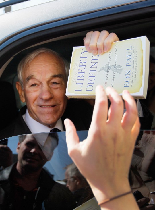 Ron Paul Campaigns In Detroit Ahead Of Primary