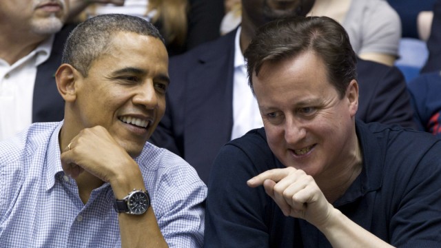 Brack Obama, David Cameron
