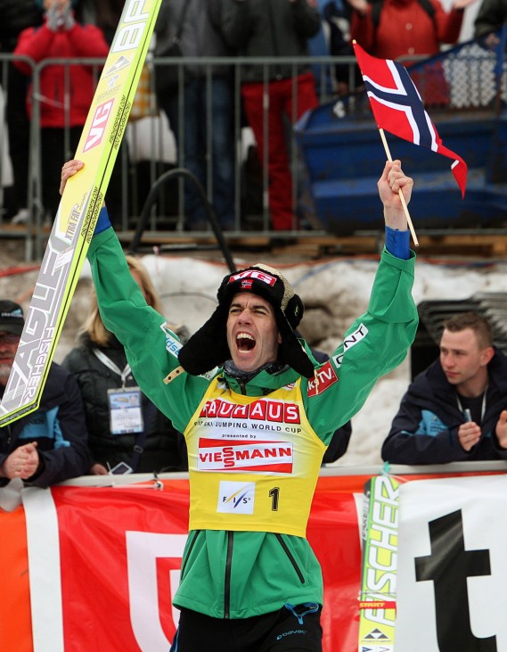 FIS World Cup ski jumping flying hill individual competition in P