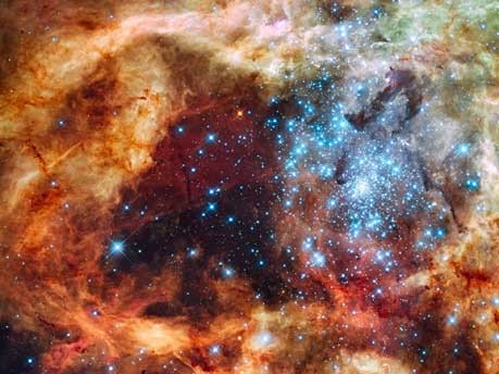 "Hubble" nimmt Baby-Planetensysteme auf;AP/NASA