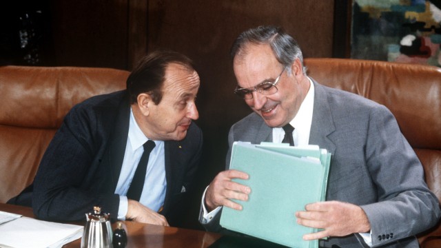 Hans-Dietrich Genscher Helmut Kohl 1982