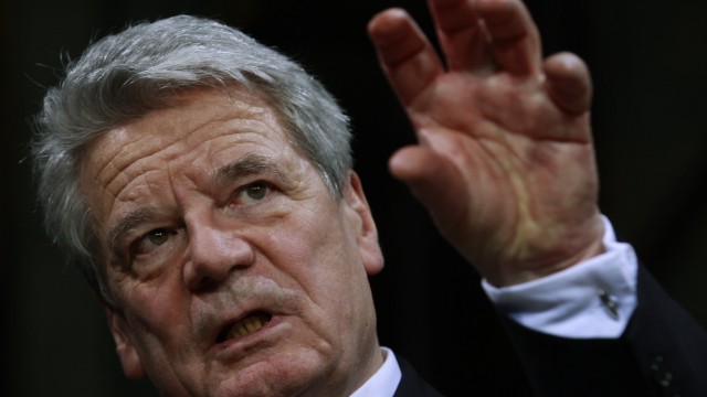 Spricht beim SZ-Führungstreffen erstmals über die Verantwortung der Wirtschaft in Zeiten der Finanzkrise: Bundespräsident Joachim Gauck