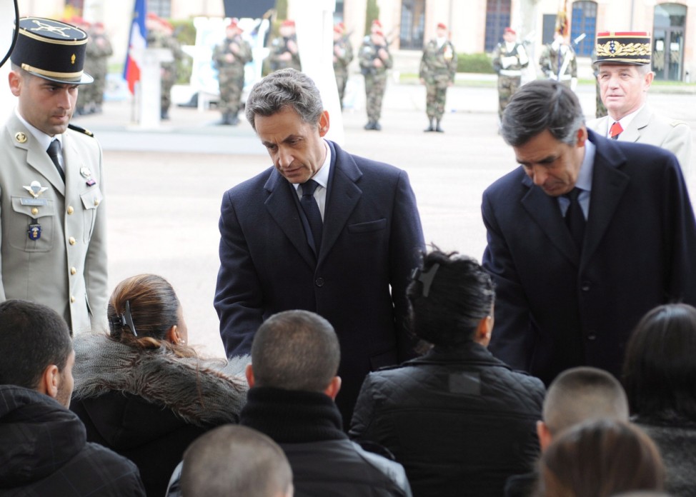 French soldiers remembrance ceremony