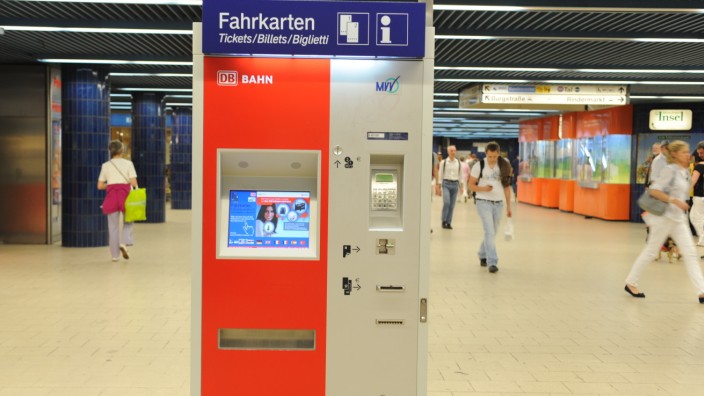 MVV Fahrkartenautomat, 2010