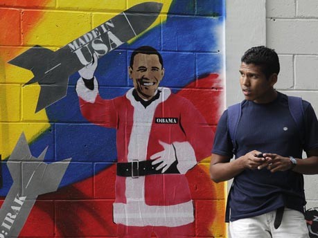 Graffiti in Caracas;Reuters