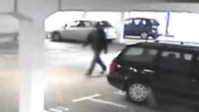 Mord in Parkaus in Emden, Ausschnitt Überwachungsvideo