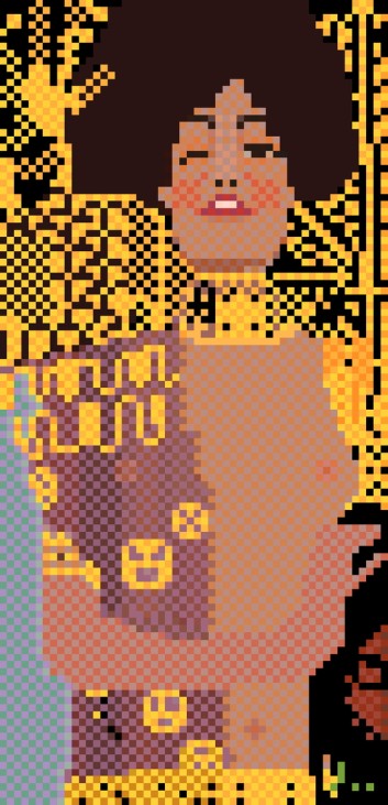 Pixel-Art, Klimt