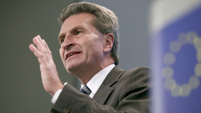 Günther Oettinger Türkei EU Beitritt