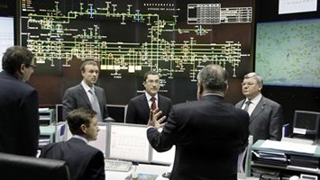 Gazprom: Ein Jahr nach der Gaskrise: Ein Blick in die Schaltzentrale des Gazprom-Hauptquartiers in Moskau.