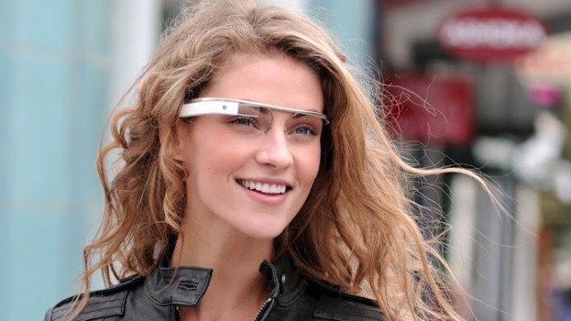 Google will Cyber-Brillen einführen: Ein Prototyp des Project Glass, der mit dem Internet verbundenen Cyber-Brille von Google.