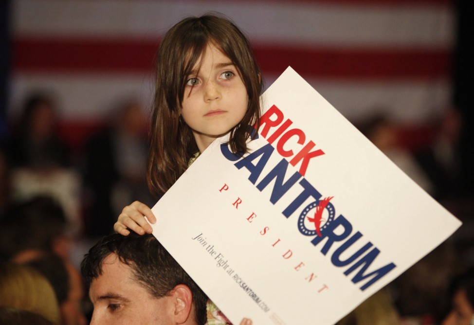 Rick Santorum election night event in Mars, Pennsylvania