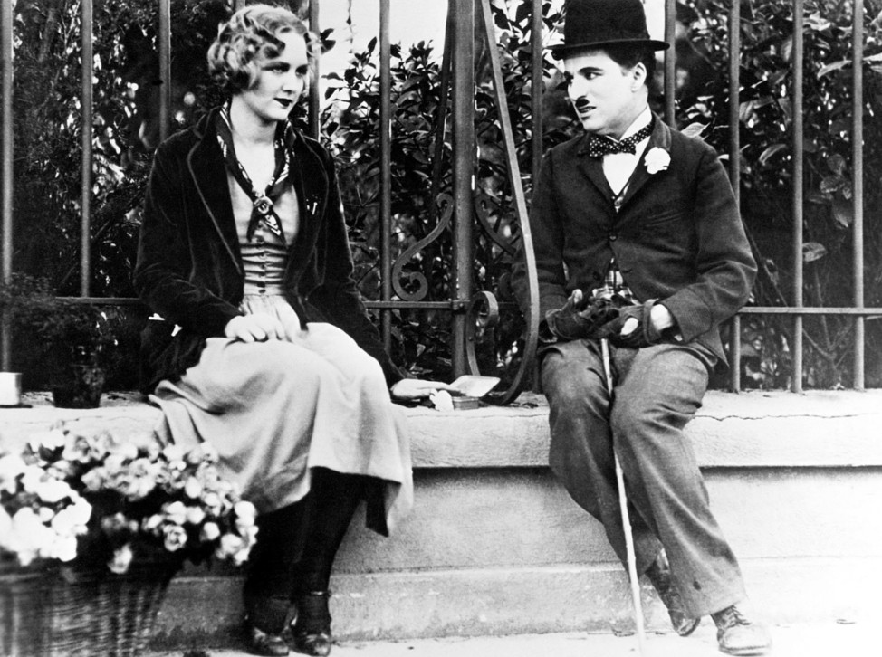 Charles Chaplin in Lichter der Großstadt