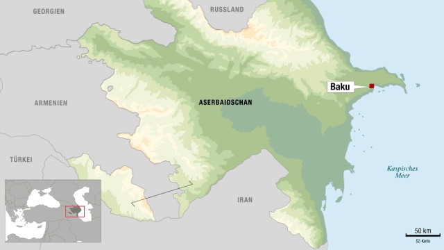 Baku in Aserbaidschan