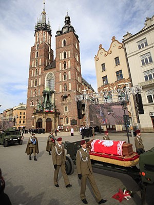 Kaczynski Bestattung Marienkirche Wawel Reuters