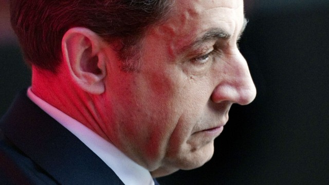 FRANCE2012-ELECTIONS-UMP-SARKOZY-MEDIAS