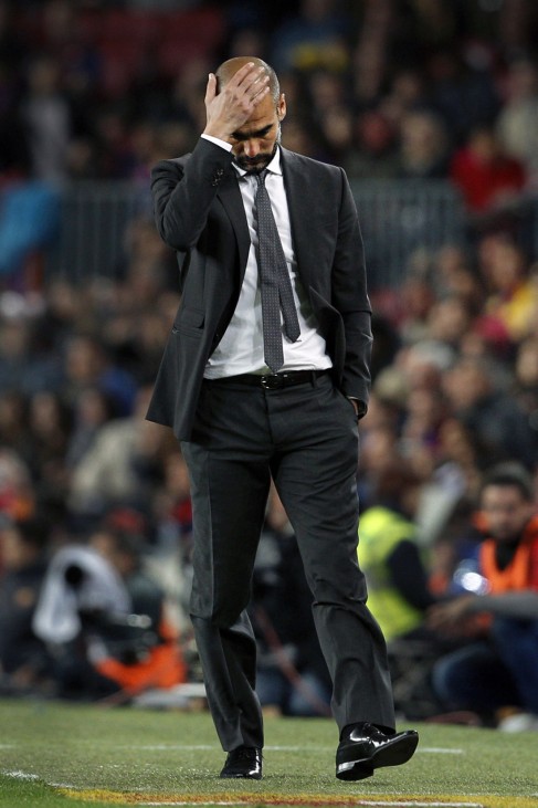 coach Pep Guardiola