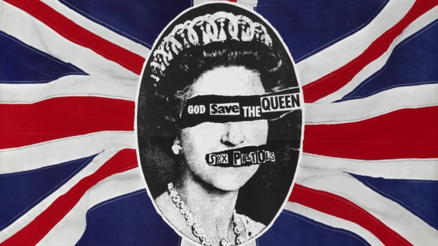 Design-Ausstellung in London: Königliche Reklame: Mit diesem Poster warben 1977 die "Sex Pistols".
