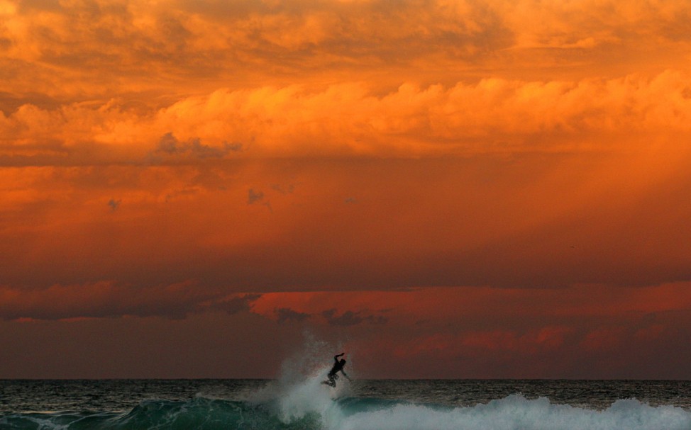 Sunset Surfing in Sydney