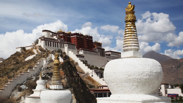 Tibet Lhasa Potala-Palast