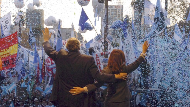 Cristina Fernandez de Kirchner, Nestor Kirchner