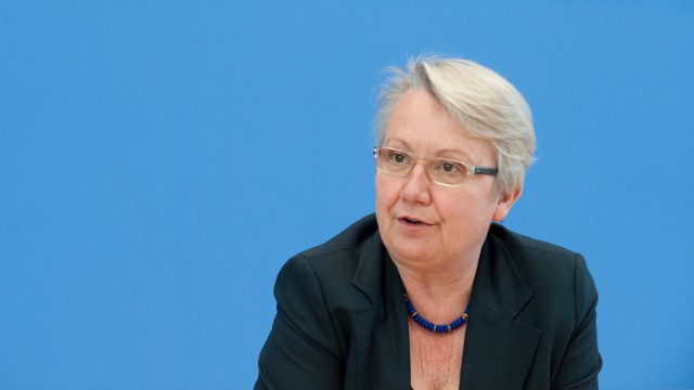 Bundesbildungsministerin Schavan zum Wissenschaftsfreiheitsgesetz