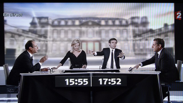 Debate for the 2012 French presidential election campaign
