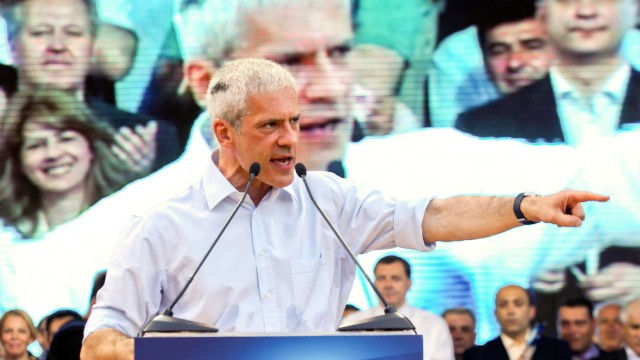 Serbia's presidential candidate Boris Tadic pre-election rally in
