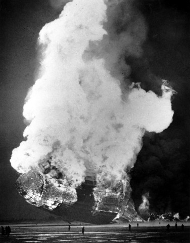 Vor 75 Jahren ging die 'Hindenburg' in Flammen auf