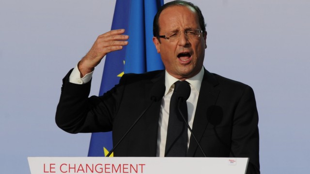 Wahl in Frankreich: Hollande gegen Sarkozy: François Hollande liegt in Führung. Bringt er den Vorsprung ins Ziel?