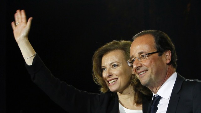 Francois Hollande, Valerie Trierweiler