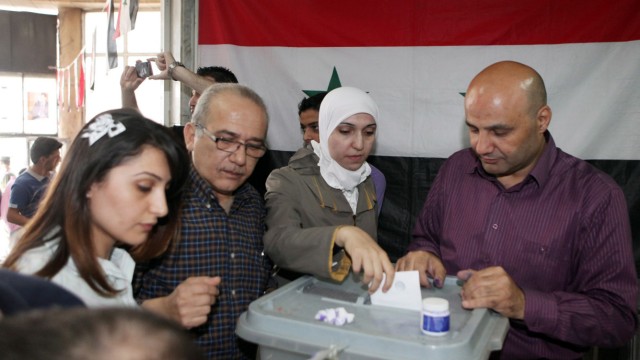 Syrian parliamentary election begin amid heavy security