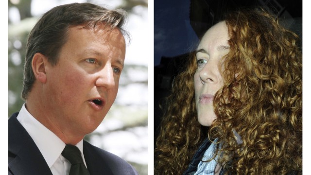 Murdoch-Managerin Brooks legt Verhältnis zu Premier Cameron offen