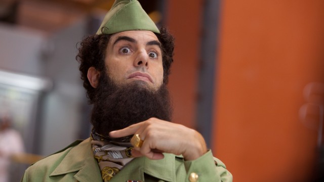 "Der Diktator" im Kino: Bart ab, Kopf ab: Sacha Baron Cohen als Admiral Aladeen in "The Dictator"