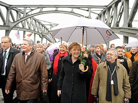 Mauerfall Angela Merkel