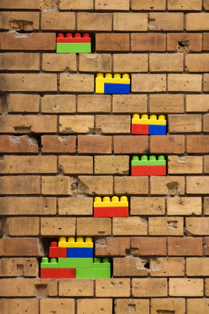 Bunte 'Lego-Sanierung' an der Humboldt-Universität