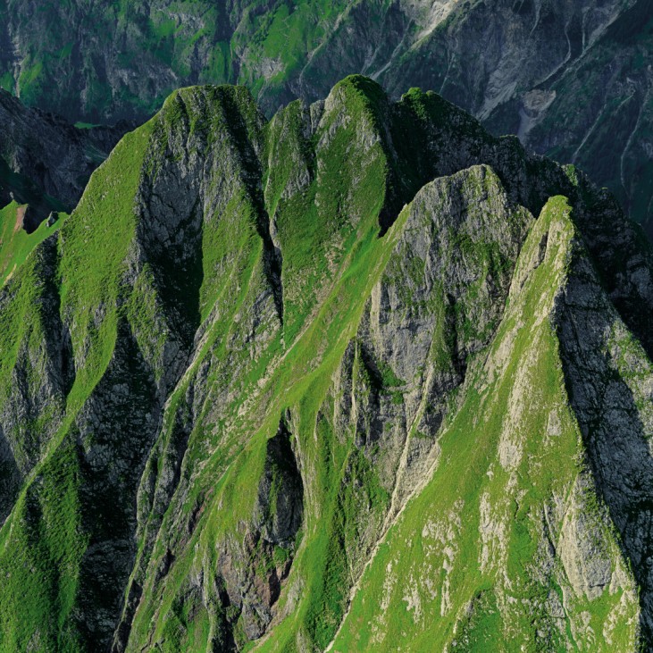 Kunstwerk Alpen Reisebildband
