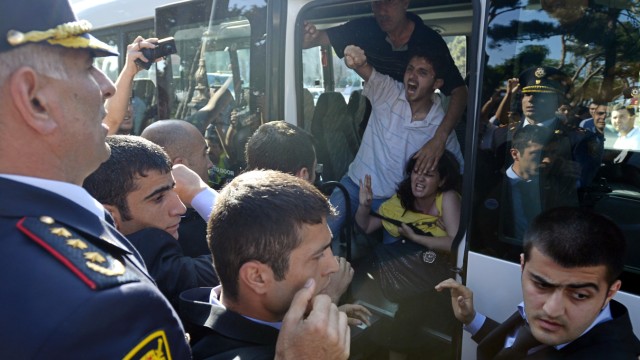 Erneut Festnahmen bei Demonstration in Baku