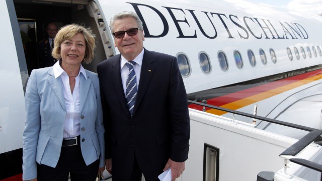 Gauck fliegt nach Israel