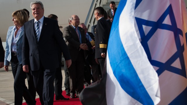 Gauck zu Staatsbesuch in Israel eingetroffen